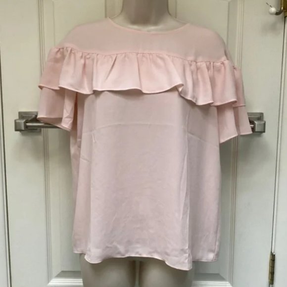 LOFT ruffle blouse - Picture 1 of 4